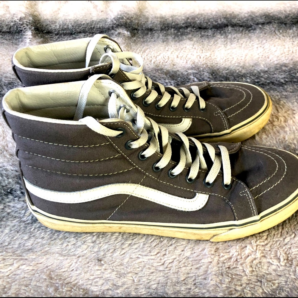 Gray Vans high tops, Men’s 8.5